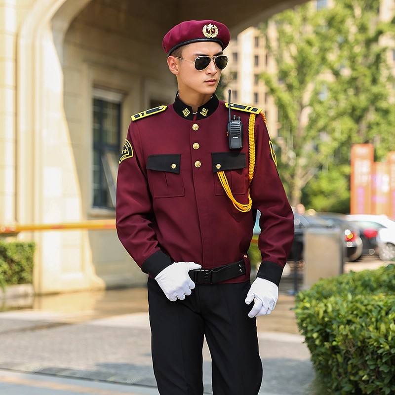 Muy duradera uniforme de guardia de seguridad imagen de alta