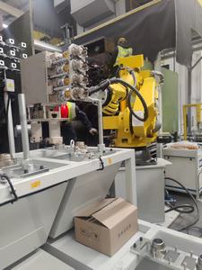 Système d'extraction de pièces robotisées Wotec, entraînement par moteur électrique, indice de protection IP65, boîte de vitesses moulée sous pression, charge utile de 800 kg, manutention de pièces de carrosserie automobile - Product Image 3