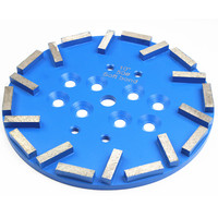 Disque de meulage diamanté JDK de 10 pouces pour outils à béton