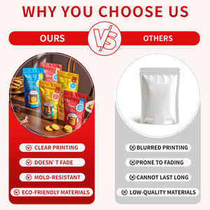 Bolsa para Mascotas con Logotipo Personalizado EBB, 500g 3kg, Bolsa de Pie con Cierre Hermético, Reutilizable, de Grado Alimenticio, a Prueba de Olores, Biodegradable, al por Mayor - Product Image 5