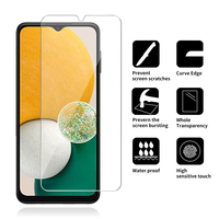 Protections d'écran en verre trempé 9H HD transparent 2.5D anti-rayures pour Samsung A57 A56 A55 A54 A37 A36 A35 A26 A25 A17 A16 A15 A05