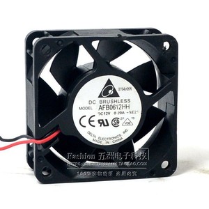 เดลต้า AFB0612HH 60 มม. 12V 0.20A DC พัดลมเซิร์ฟเวอร์แบบไม่มีแปรงถ่าน ลูกปืน - Product Image 2