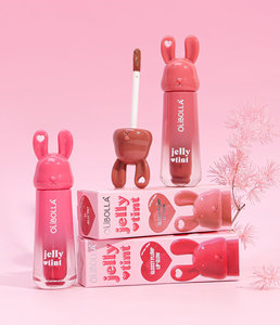 MLM customizable Shiny Plumping Jelly <b>Lip</b> Gloss Waterproof Long Wear Non-stick Cup Hydrating Gloss <b>Lip</b> Tint Makeup For Women - Product Image 2