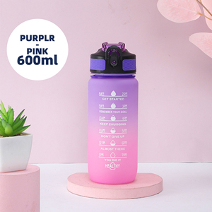 Botella de agua motivacional deportiva de 1000 ml al por mayor con pajita fácil de abrir con un clic botella motivacional para beber de 32 onzas - Product Image 3