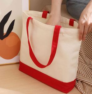 Sac fourre-tout en toile de coton personnalisable et coloré, réutilisable, pour femme, avec logo sur mesure – Promotion usine - Product Image 6