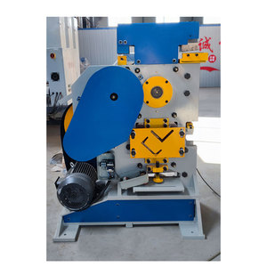 Iron Worker Hydraulic <b>Press</b> <b>Brake</b> Machine Combined Punching and Shearing Machine Blades Steel Cutting Metal Bending Machine - Product Image 5