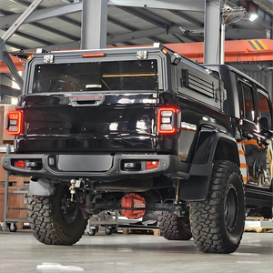 Modificare rinforzare impermeabile Pickup nero baldacchino Tonneau coprivolante posteriore aggiornato kit di copertura del pick-up per Jeep Gladiator JT - Product Image 4