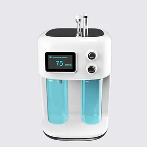 dermabrasion h2o2 facial rf oxygen jet peel cooling scrubber vacuum small bubble spa led mask salon beauty machine