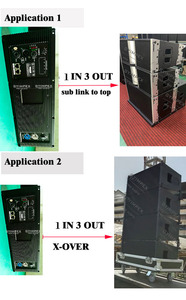 3 kanal amplifikatör modülü hoparlör güç plaka amplifikatör devre kartı modülü dahili aktif Subwoofer ve çizgi dizisi için PFC 90V-260V - Product Image 5