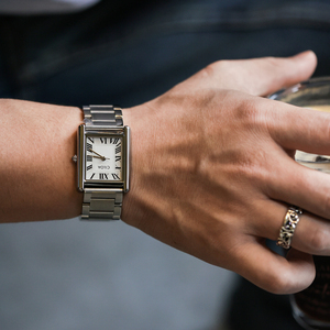 Montre CILOA carrée de haute qualité pour homme, luxe léger, cadeau haut de gamme, nouvelle tendance, mode décontractée, cadeau pour petit ami, montre à quartz - Product Image 4