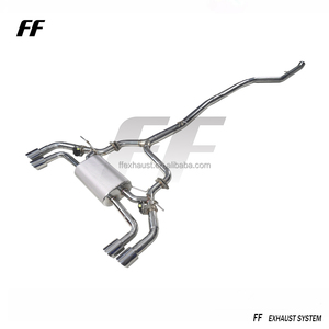 <span class=keywords><strong>Precio</strong></span> de Fábrica, Sistema de Escape Valvetronic para <span class=keywords><strong>BMW</strong></span> <span class=keywords><strong>520i</strong></span> 530i G30 2.0T B48, Silenciador de Acero Inoxidable, Tubo de Escape - Product Image 3