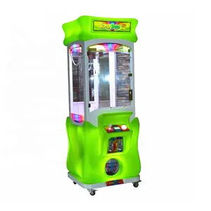 Arcade Coin Operated Giochi Giocattoli Macchina Artiglio Macchina Box Super-3 Giocattoli di Peluche Premio Distributore automatico