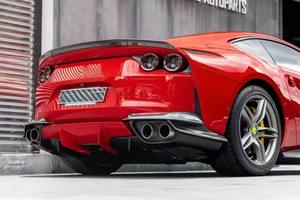 ชุดแต่งคาร์บอนไฟเบอร์คุณภาพสูงสไตล์ N สำหรับ <span class=keywords><strong>Ferrari</strong></span> <span class=keywords><strong>812</strong></span> Superfast ประกอบด้วยลิ้นหน้า สเกิร์ตข้าง และดิฟฟิวเซอร์หลัง - Product Image 5
