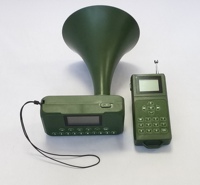 2025 Long Corne Oiseau Appelant MP3 avec Télécommande Oiseau Voix Machine Construit en 50W Twitter En Plein Air Canard Oie Leurre