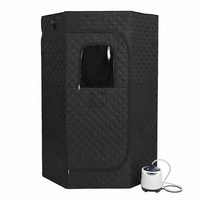Sauna vapeur électrique portable pour une personne, installation facile, pour la relaxation du corps entier à domicile