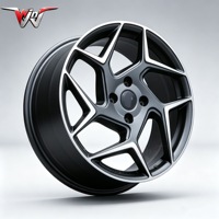 Rines de 18 Pulgadas ET 38 40 PCD 4X100 4X108 para Autos de Pasajeros, Rines Spinner para Fiesta ST, Volvo, TRD Type R, Ferrari, Transit, Khan
