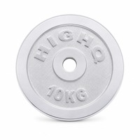 Ensemble de plaques de poids en fonte électrolytique pour haltères et barres, 2,5 5 7,5 10 15 kg, pour musculation, salle de sport à domicile, fitness, vente en gros