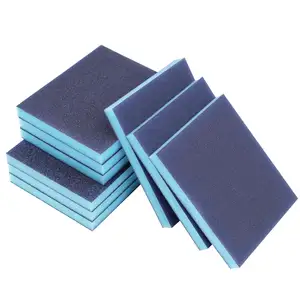 Sanding Blocks Washable And Reusable Aluminum Oxide Sand Sponge For Brush Pots Polishing Wood And Metal