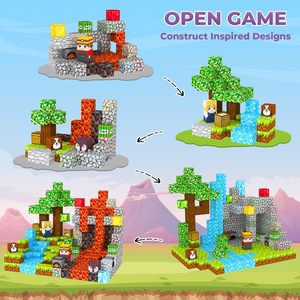 <span class=keywords><strong>100Pcs</strong></span> Xây Dựng Từ Khối Cho Trẻ Em Để Xây Dựng Cube Gốc Trò Chơi Đồ Chơi Cho Quà Tặng Sinh Nhật Cho Bé Trai Và Bé Gái - Product Image 3