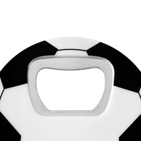 Pembuka Botol Magnet Kulkas Sepak Bola Kustom Hadiah Promosi Kerajinan Magnet Plastik Logam Dengan Logo