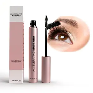 Cosmétiques coréens Maskara de beauté personnalisé sans cruauté aux animaux Sérum pour les cils Liquide végan Mascara imperméable effet volume 3d Marque privée