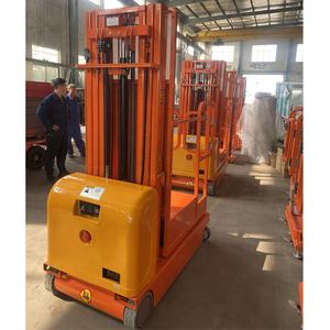 リフター300kgフルエレクトリックオーダーピッカーポータブル2.7m 3.3 M 4.0m 4.5mスーパーマーケット用セミエレクトリックオーダーピッカーポータブル - Product Image 5