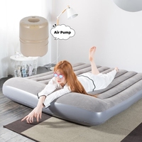 Pompe à air électrique rechargeable mini de haute qualité, dernier modèle, intégrée pour matelas gonflables, canapés ou bateaux gonflables