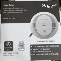 Combo double batterie RF Kn-cob-2b-rf2plc, traite les signaux, assure une sécurité redondante