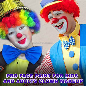 Nouvelle peinture pour le visage et le corps en 5 couleurs, non toxique, professionnelle, pour la peinture sur le visage, l'art corporel, le théâtre, les fêtes d'Halloween, le cosplay, le maquillage de clown, les effets spéciaux - Product Image 6