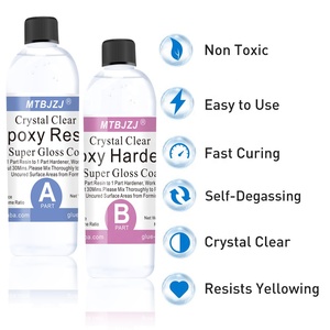 <span class=keywords><strong>Kit</strong></span> de résine époxy transparente MTBJZJ <span class=keywords><strong>pour</strong></span> la fabrication de <span class=keywords><strong>bijoux</strong></span>, porte-clés et ornements |   Directement de l'usine - Product Image 4