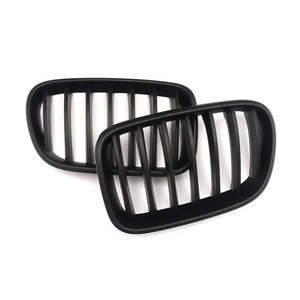 Rejilla delantera para BMW X3 F25 2011-2013, color negro mate y negro brillante, de plástico ABS, para la entrada de aire. - Product Image 4