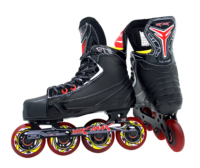 Stock en gros OEM/ODM Patins à roulettes rétractables pour enfants, adultes et hommes, Patins à roulettes de hockey professionnels, Chaussures à roulettes