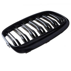 Rejilla delantera para parachoques BMW, negra, de plástico ABS, para la serie 2 Touring F45, piezas de automóvil - Product Image 4