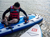 Télécommande pour moteur à hélice sous-marine de SUP |   Planche de surf électrique gonflable avec moteur et télécommande portable