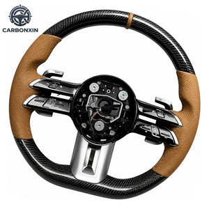 Volante de Fibra de Carbono para Mercedes Benz AMG C63 GT C43 C63 W221 W205 W204 W213 GLC GLE GLK GLS, Volante Estilo Libélula - Product Image 5