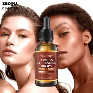 Weightless Brightening Vegan Self Tanning Body Oil Private Label OEM ODM Luxury Natural All Tanning Cream Tanning Free Shipping
