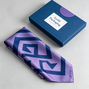 Boîte cadeau de luxe personnalisée pour cravate en soie pour <span class=keywords><strong>homme</strong></span>, nœud papillon, ensemble de cravates, boîte cadeau - Product Image 6