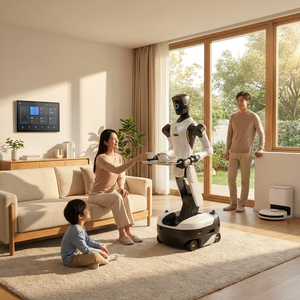 Robot de Interacción para Servicios Hoteleros de Lujo AGIBOT G2, 26 DOF, Control por Gestos con Mano Biónica, Batería de <span class=keywords><strong>4</strong></span> Horas de Duración, Carga Automática, IP42 - Product Image 1