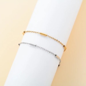 Pulseras de Color Dorado, Brazalete Delgado de Acero Inoxidable, Elegante, Ajustable, Sin Decoloración, Tendencias en Joyería al por Mayor - Product Image 3