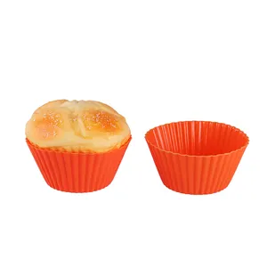 12 Gói BakeBaking Mini Muffin Pan Silicone Tái Sử Dụng Khuôn Cupcake Nhỏ Truffle Baking Cup