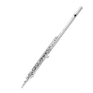 Instrument de flûte en C nickelé à 16 trous ouvert/fermé, niveau d'examen débutant vent occidental, clé E universelle, ténor professionnel - Product Image 2