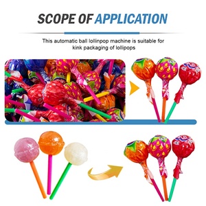 高速ロリポップグミキャンディー綿菓子小さなキャンディー包装機価格 - Product Image 2
