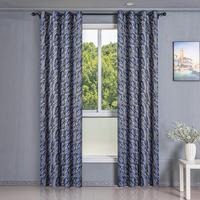 Vente en gros directe usine – Cantonnière en polyester écologique, couleur unie, tissée à la main, moderne, protection solaire et anti-UV, isolation phonique