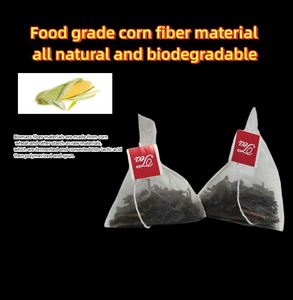 Bolsitas de Té Piramidales de Malla PLA Compostables, Ecológicas y Biodegradables para Té de Hojas Sueltas - Product Image 2