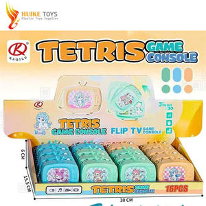 Jouet <span class=keywords><strong>de</strong></span> puzzle créatif pour enfants <span class=keywords><strong>de</strong></span> 5 à 7 ans, mini console <span class=keywords><strong>de</strong></span> jeu portable en vinyle et plastique, design à clapet, dessin animé 2026 - Product Image 1