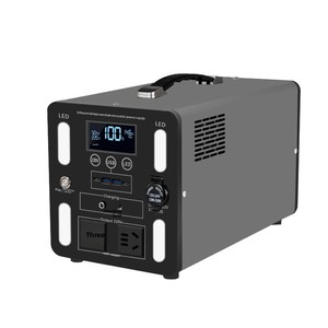 Centrale Électrique Portable Extérieure 220V Grande Capacité pour Camping, Voiture et Secours, Batterie Lithium-Ion Haute Puissance avec Écran LCD HD - Product Image 1