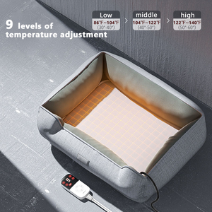 Haustier-Heizmatte für den Winter, Wärmefleece-Matte, Elektrisches Heizbett für Haustiere mit Wärmepad - Product Image 2