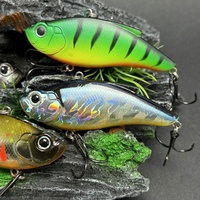 NOUVEAU MAJOR Leurre VIB coulant 75mm 14.5g ABS, appât dur, 10 couleurs, pour achigan, brochet, perche