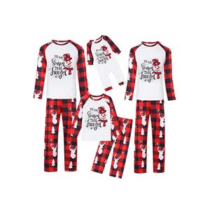 Pyjamas de Noël Personnalisés 2026 Assortis pour la Famille – Ensemble en Polyester pour Hommes, Femmes et Enfants – Vêtements de Nuit de Noël – Dropshipping POD MOQ 1PC - Product Image 3