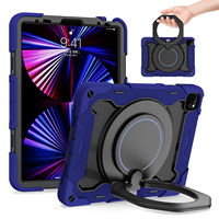 Coque de protection magnétique antichoc à rotation 360° et support multi-angle pour iPad Pro 12,9 pouces (3e, 4e, 5e, 6e génération) – Vente directe usine